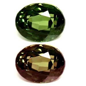 0.65 Carat Oval Shape Alexandrite Gemstone