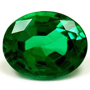 2.71 Karat Oval Form Emerald Gemstone
