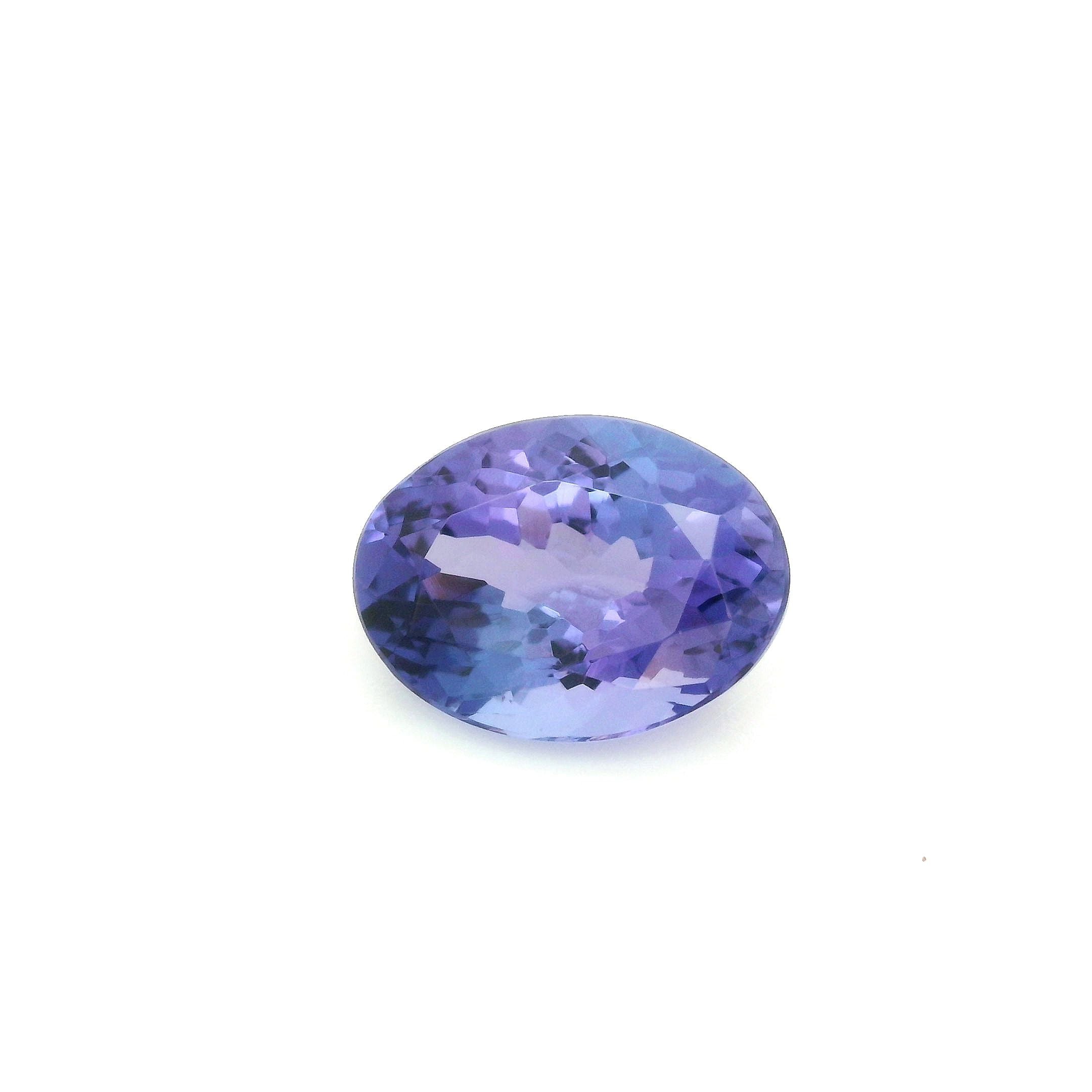 3.47 Karat Oval Form Tanzanite Gemstone