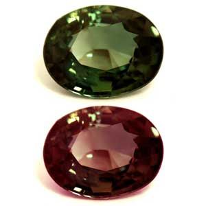 1.12 Carat Oval Shape Alexandrite Gemstone