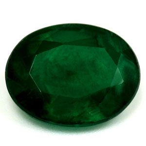 2.43 Karat Oval Form Emerald Gemstone