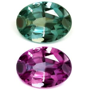 0.16 Carat Ovale Formulaire Alexandrite Gemstone