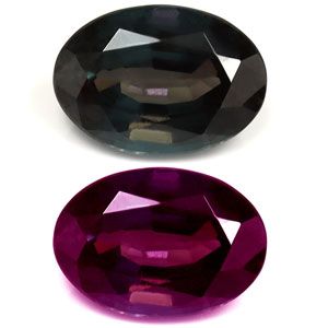 1.97 Carat Oval Shape Alexandrite Gemstone