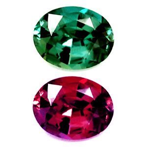 0.18 Carat Ovale Formulaire Alexandrite Gemstone