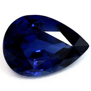 0.88 Karat Tropfen Form Sapphire Gemstone