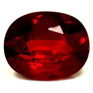 3.5 Karat Oval Form Ruby Gemstone