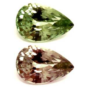 1.04 Carat Pear Shape Alexandrite Gemstone
