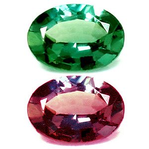 0.28 Karat Oval Form Alexandrite Gemstone
