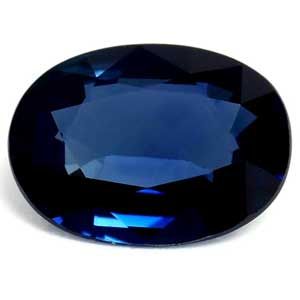 0.78 Karat Oval Form Sapphire Gemstone