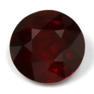 1.55 Karat Brillant Form Ruby Gemstone