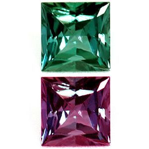 0.18 Karat Quadrat Form Alexandrite Gemstone