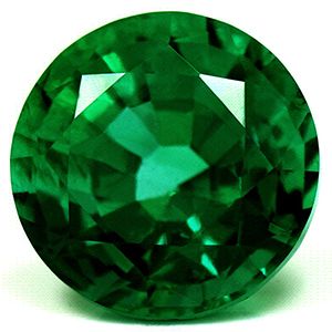 4.61 Karat Brillant Form Emerald Gemstone
