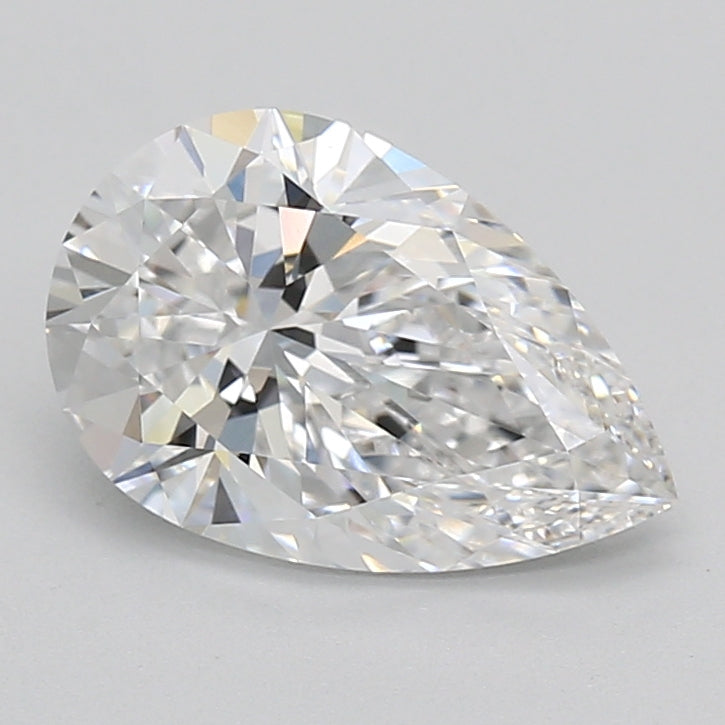 2.5 Karat Tropfen Form Lab Grown Diamond