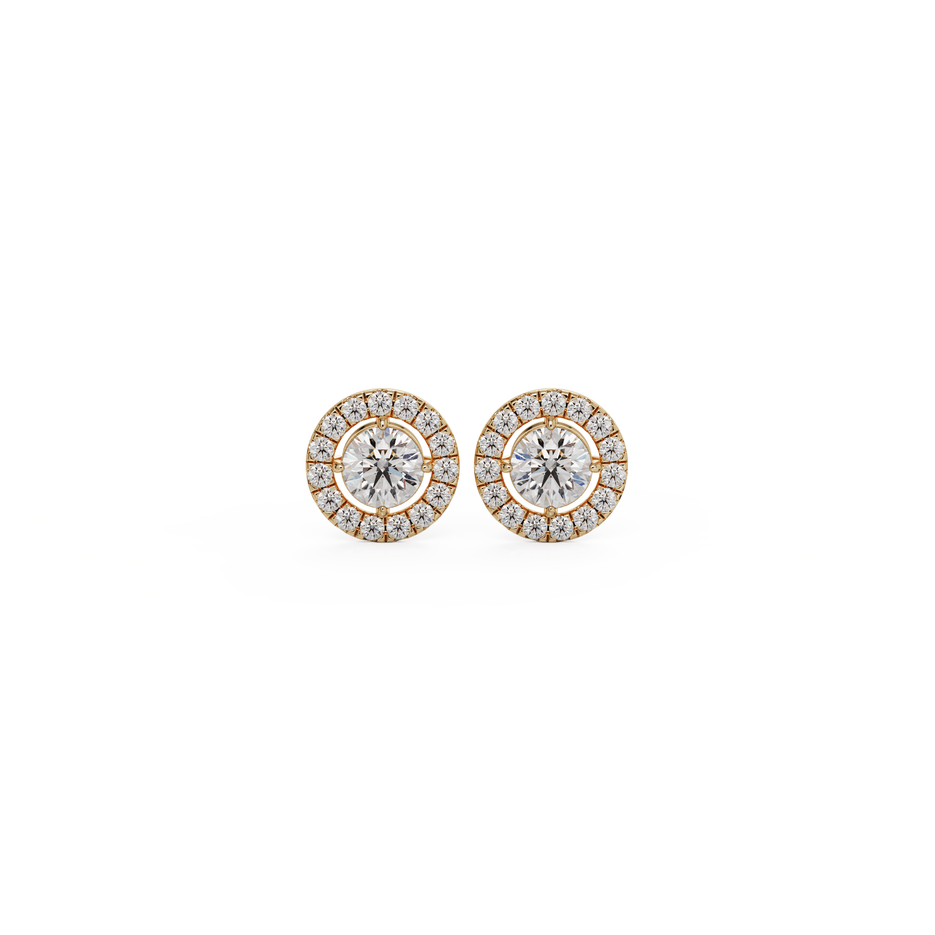 yellow gold - round