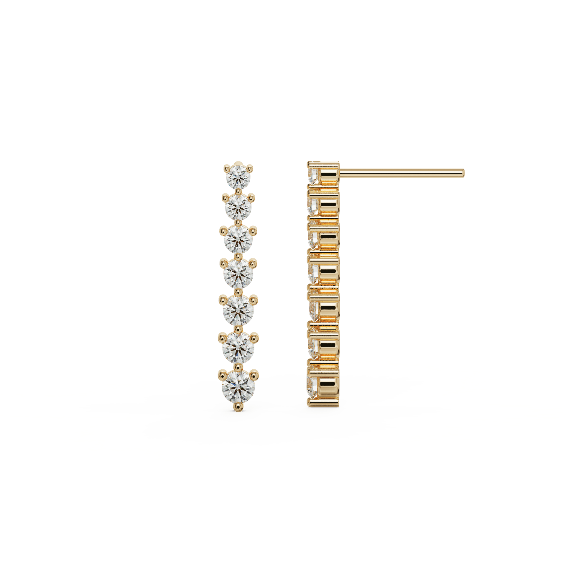 yellow gold - round