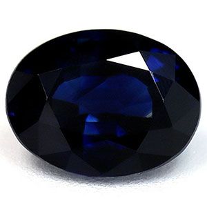 1.43 Carat Ovale Formulaire Sapphire Gemstone