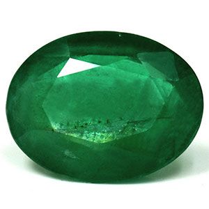 4.09 Carat Oval Shape Emerald Gemstone