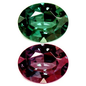 0.66 Karat Oval Form Alexandrite Gemstone