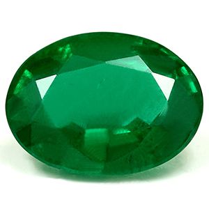 2.6 Karat Oval Form Emerald Gemstone