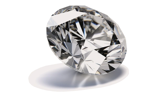 Diamant im Brillantschliff