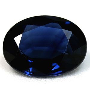 1.28 Karat Oval Form Sapphire Gemstone
