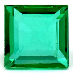 1.1 Carat Square Shape Emerald Gemstone