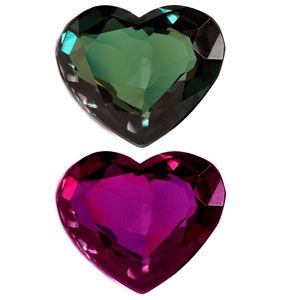 1.78 Karat Herz Form Alexandrite Gemstone