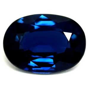 1.02 Karat Oval Form Sapphire Gemstone