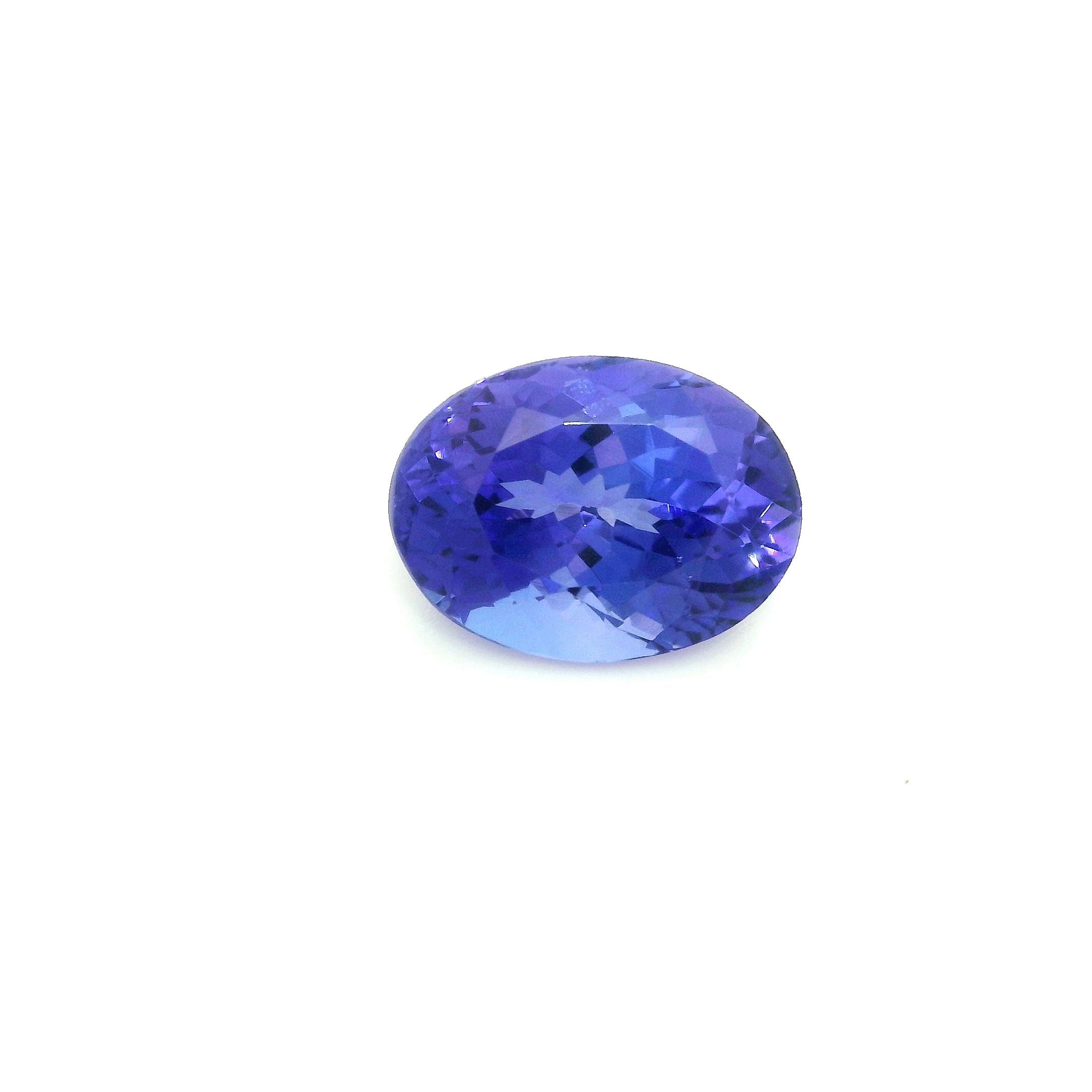 3.78 Carat Oval Shape Tanzanite Gemstone