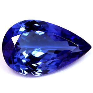5.09 Karat Tropfen Form Tanzanite Gemstone