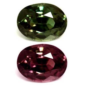0.57 Carat Oval Shape Alexandrite Gemstone