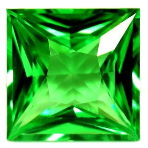 1.09 Karat Quadrat Form Garnet Gemstone