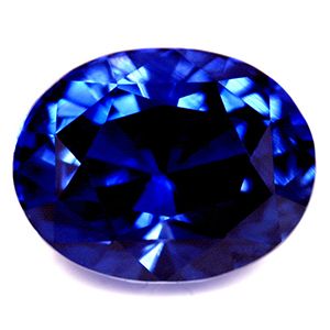 9.32 Karat Oval Form Sapphire Gemstone