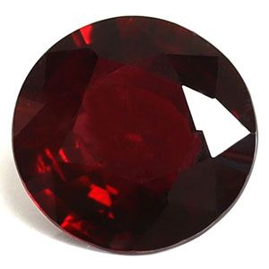 1.65 Karat Brillant Form Ruby Gemstone