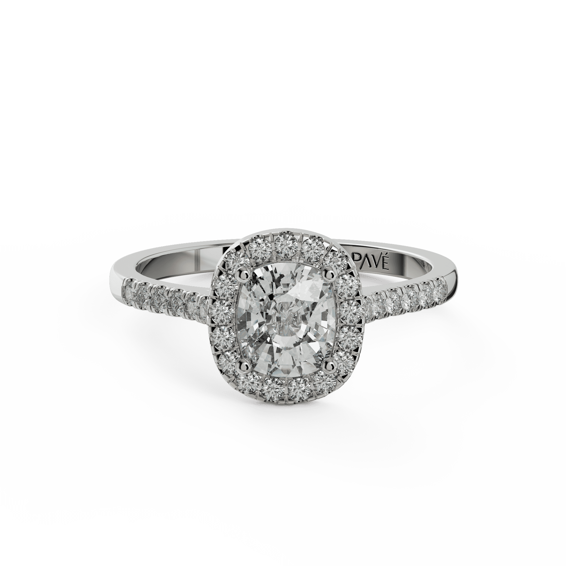 white gold - cushion