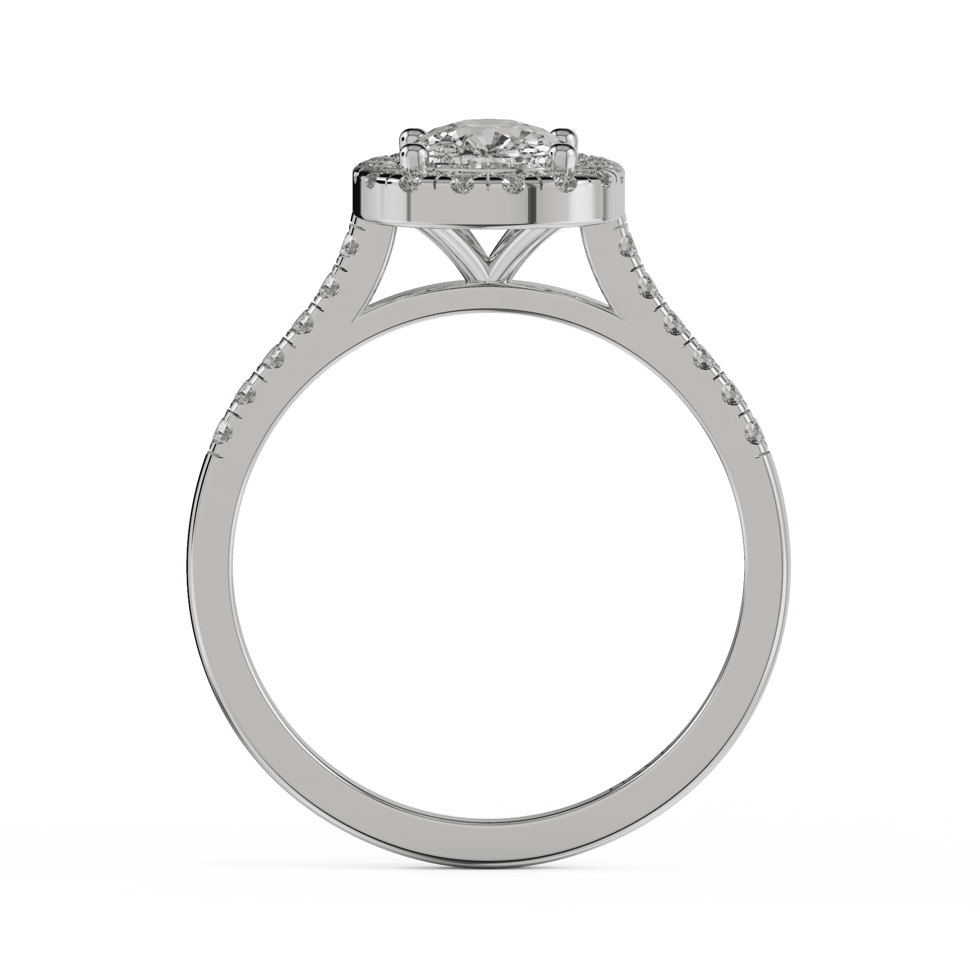 white gold - cushion