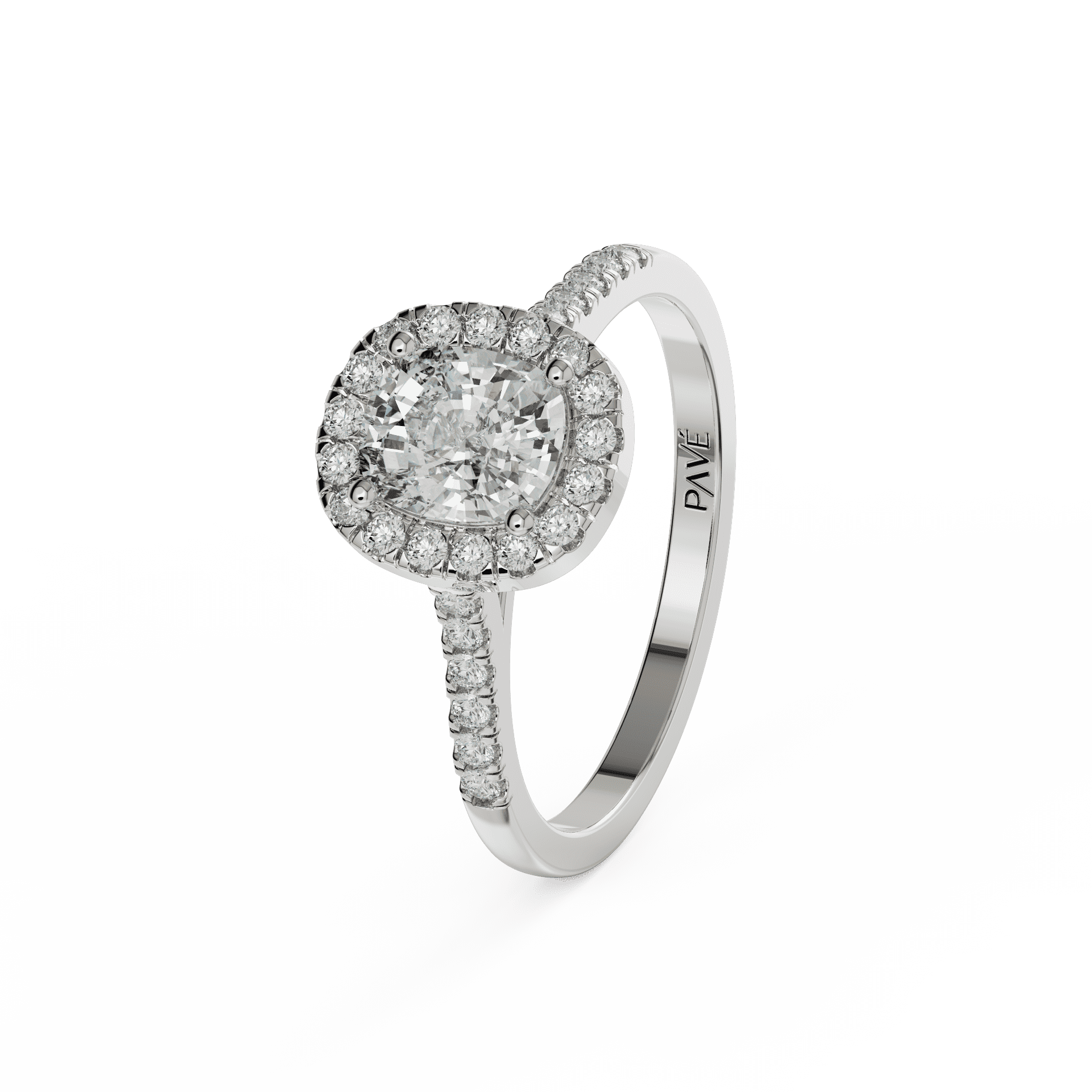 white gold - cushion