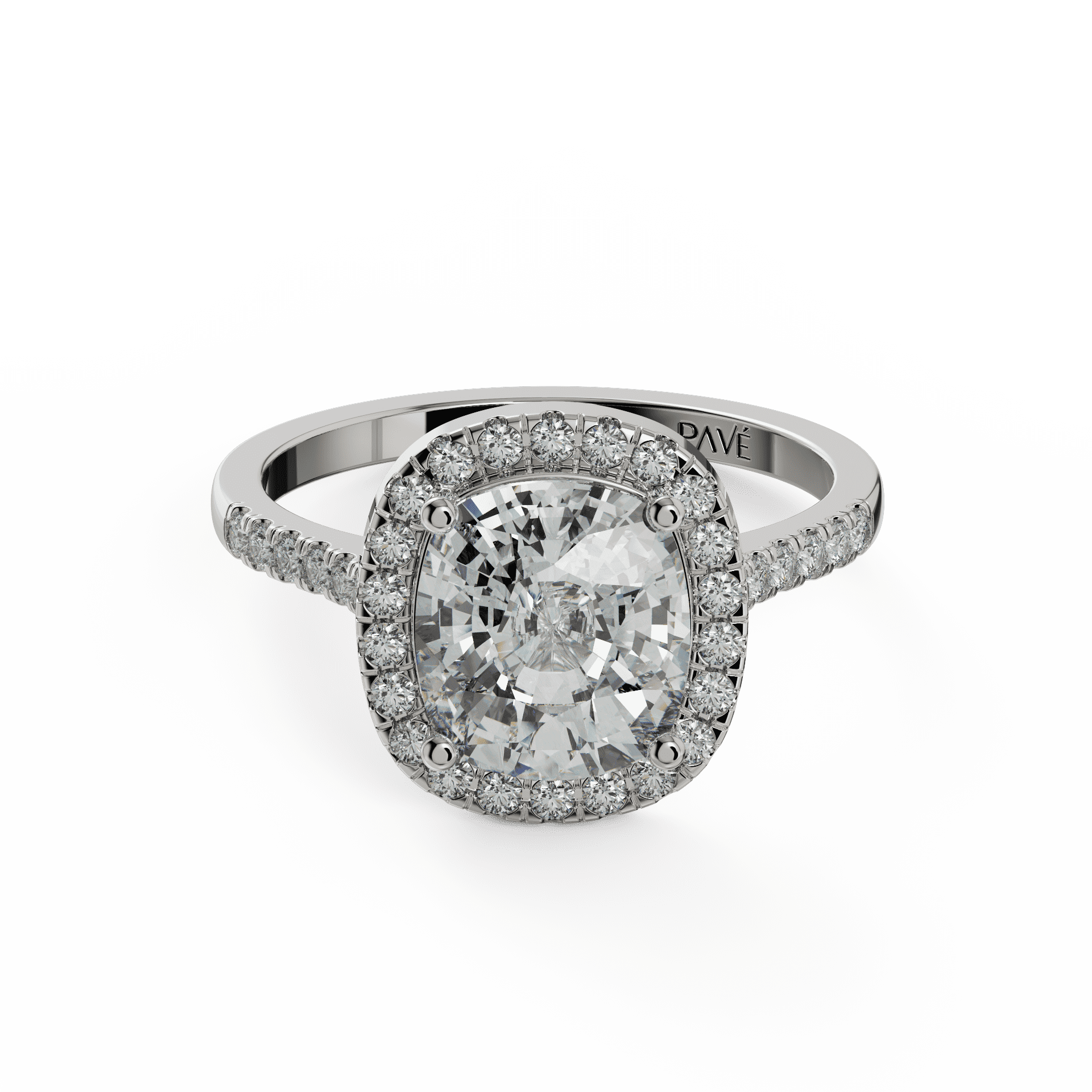 white gold - cushion