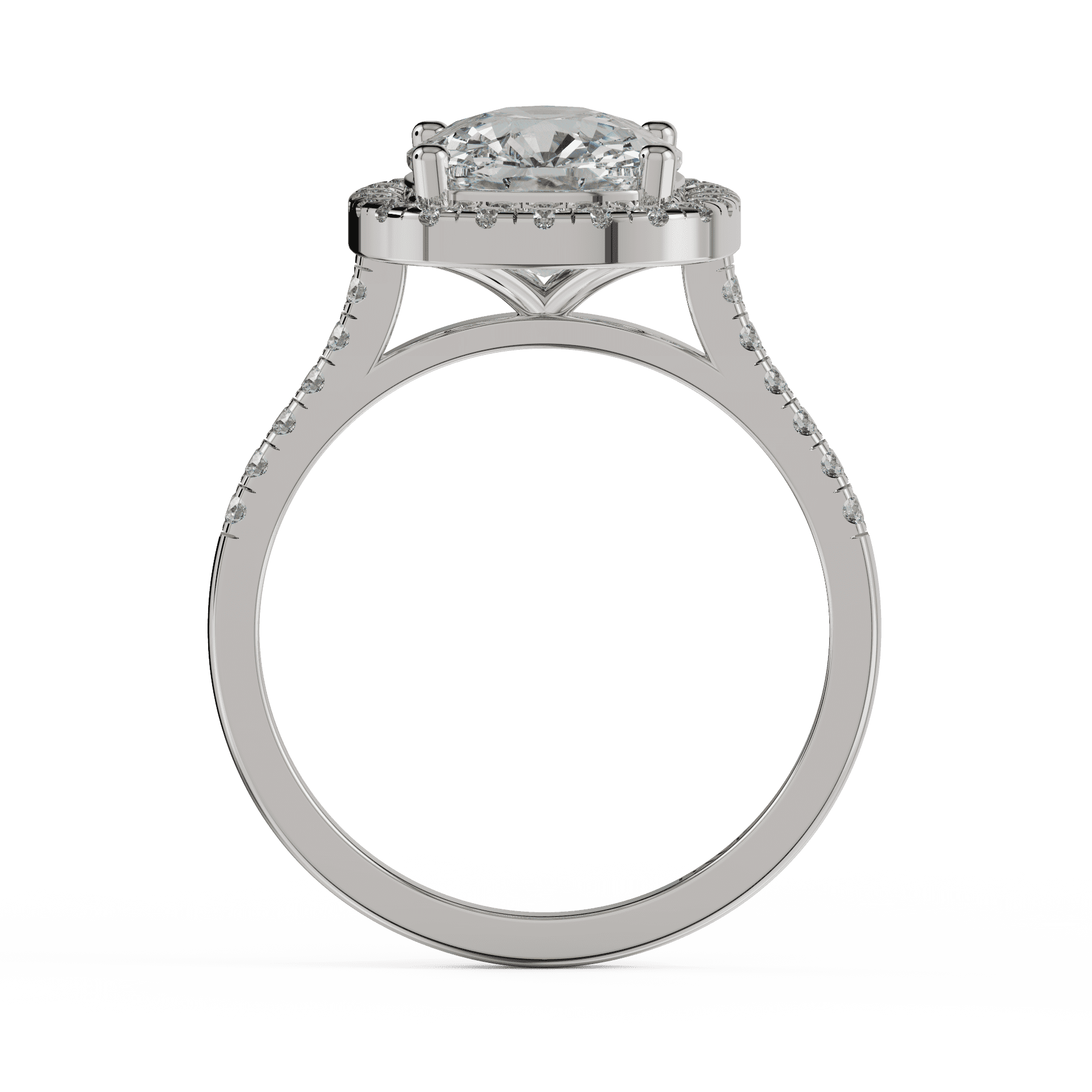 white gold - cushion