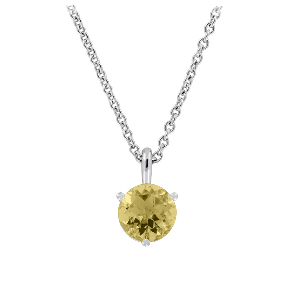 white gold round