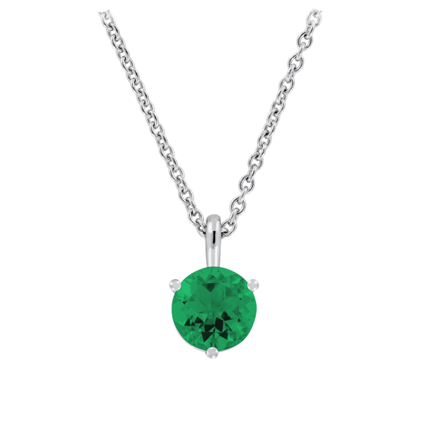 white gold round
