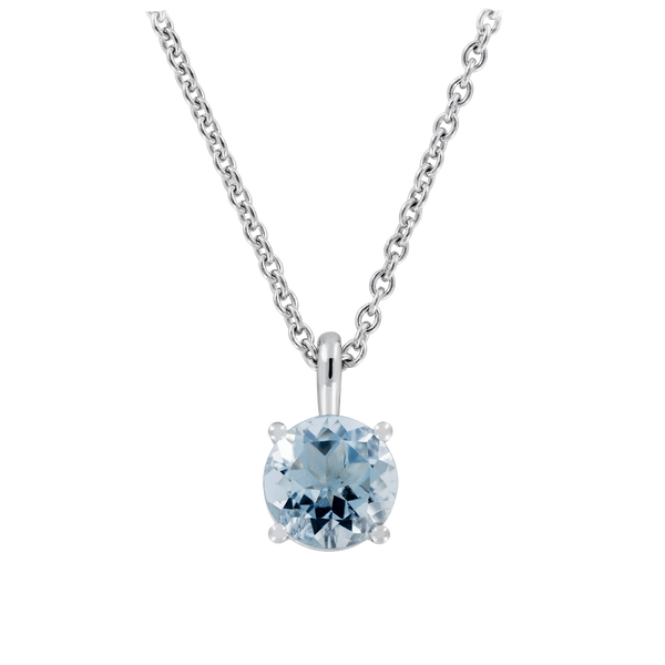 white gold round