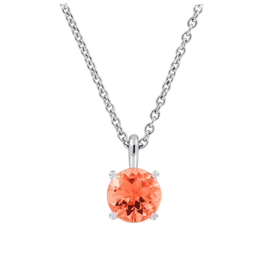 white gold round