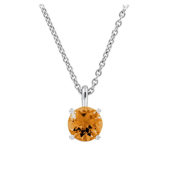 white gold round