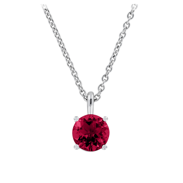 white gold round