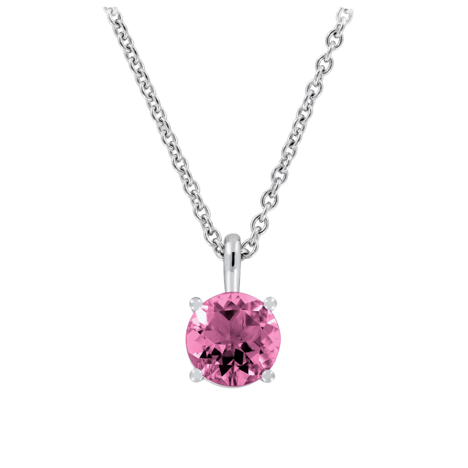 white gold round