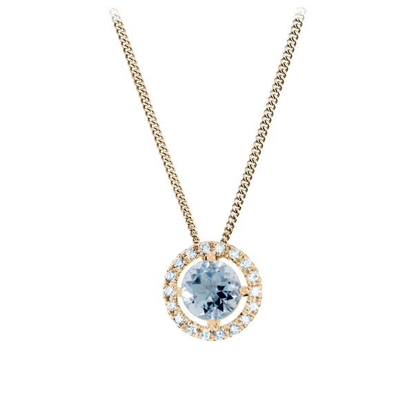 rose gold round