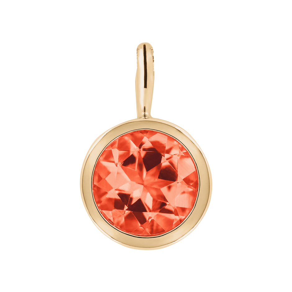 rose gold round