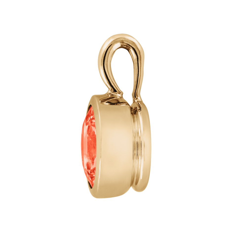 rose gold round