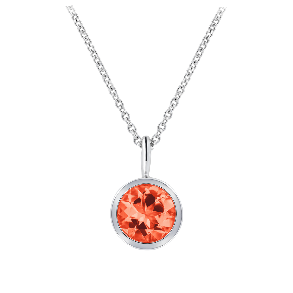 white gold round